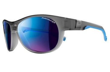 Image of Julbo Shore Sunglasses,Transgray/Light Blue Frame,Polarized 3 CF Lens J4879121