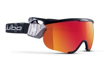 Image of Julbo Sniper Goggles, Black/Black with Orange, Large, J70012147