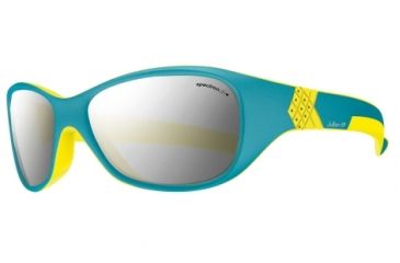 Image of Julbo Solan Kids Sunglasses, Blue/Yellow w/ Spectron 3+ Lenses 3901112