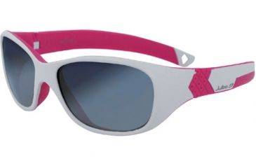 Image of Julbo Solan Kids Sunglasses - Grey/Pink Frame, Spectron 3+ Ages 4-6 390119