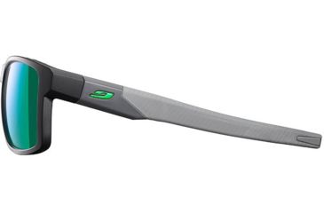 Image of Julbo Stream Sunglasses Gray/Green Frame with Spectron 3CF Lenses, J5171121