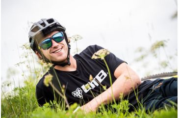 Image of Julbo Stream Sunglasses Gray/Green Frame with Spectron 3CF Lenses, J5171121