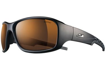 Image of Julbo Stunt Sunglasses Black/Black Frame Frame w/Camel Lenses 4385014