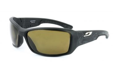 Image of Julbo Run Camel Black Performance Sunglasses 370514