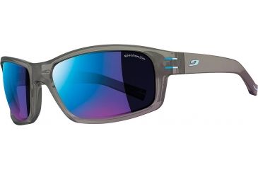 Image of Julbo Suspect Sunglasses, Grey/Blue Frame Frame w/Spectron 3CF Lenses 4491121