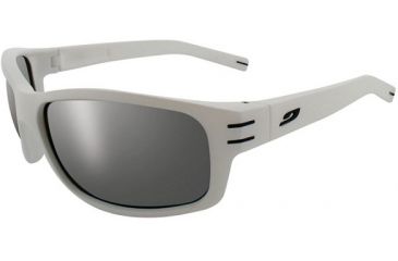 Image of Julbo Suspect Sunglasses Matt White Frame w/ Polarized Lenses 4499011