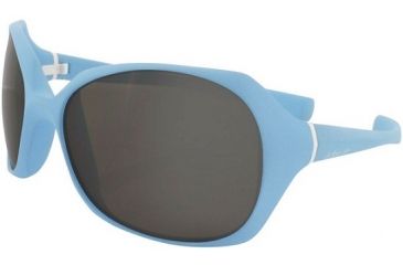 Image of Julbo Tina Sunglasses; Matt Light Blue / White Frame w/ Spectron 3 Lenses 3922012