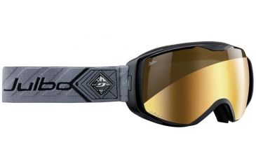 Image of Julbo Universe Goggles, Black/Grey w/Zebra Double Spherical Lenses And A Gold Flash Treatment 73631144
