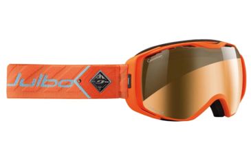 Image of Julbo Universe Goggles, Orange w/Camel Double Spherical Lenses And A Silver Flash Treatment 73650784
