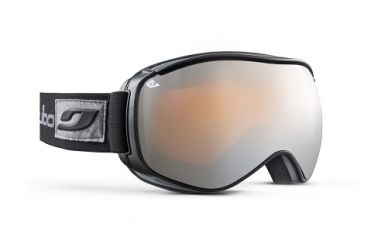 Image of Julbo Ventilate Goggles, Black with Orange, Large, J75512147