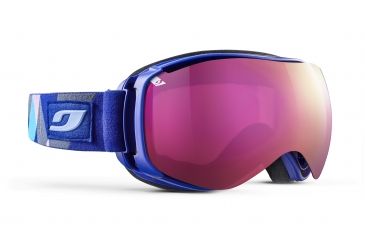 Image of Julbo Ventilate Goggles, Blue Kaleido with Pink, Large, J75512127