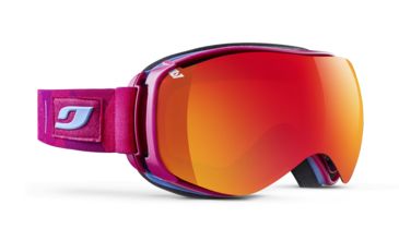 Image of Julbo Ventilate Goggles, Fluorscent Pink Kaleido with Orange, Large, J75512137