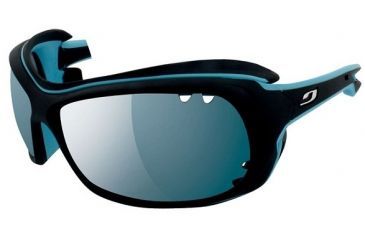 Image of Julbo Wave Sunglasses Black/Blue Frame w/ Octopus Lenses 4428014