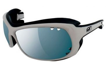 Image of Julbo Wave Sunglasses White/Black Frame w/ Octopus Lenses 4428011