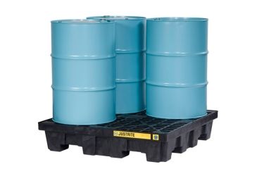 Image of Justrite 4 Drum Pallet Inline Eco Plug 28633, Unit EA