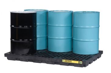 Image of Justrite Four Drum Accum Center Yel 28656, Unit EA