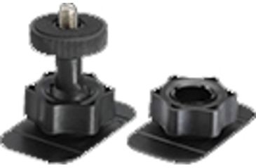 Image of JVC Adixxion Flexible Mount 2, 2 Wide Bases and 1 Mount, Black MTFM002USK