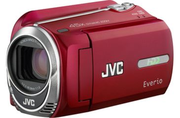 Image of JVC Refurbished GZMG750RUS Everio Hard Drive Camera (80GB RED)