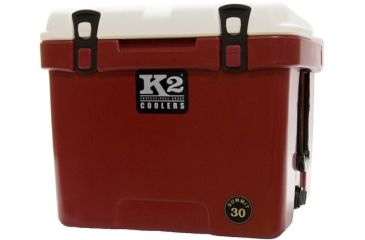 Image of K2 Coolers Summit Series 30 Qt Coll Series Crimson/white Lid
