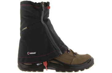 Image of Kahtoola LEVA Gaiters GTX Mid, Black/Black, Large, KT09054