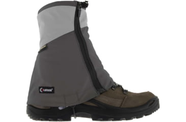 Image of Kahtoola LEVA Gaiters GTX Mid, Light Grey/Dark Grey, Large, KT09059