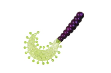 Image of Kalins Fishing Kalin 2in Triple Tickle Grub, 10 Pack, Purple Rain, 2XT10-813