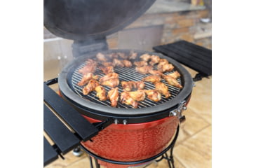 Image of Kamado Joe Big Joe II 24 inch Charcoal Grill, Ceramic, Red, Large, BJ24RHC