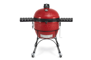 Image of Kamado Joe Big Joe II 24 inch Charcoal Grill, Ceramic, Red, Large, BJ24RHC