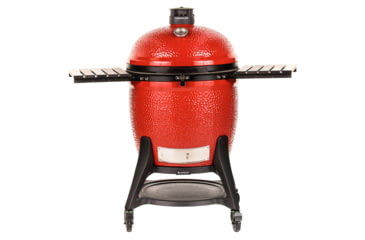 Image of Kamado Joe Big Joe III 24 inch Charcoal Grill, Ceramic, Red, Large, KJ15041021