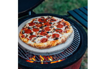 Image of Kamado Joe Big Joe Pizza Stone, Ceramic, White, Large, BJ-PS24