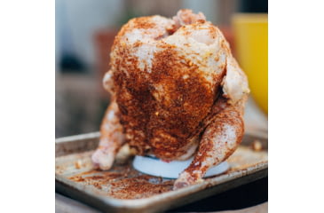 Image of Kamado Joe Chicken Cooking Stand, Ceramic, White, Small, KJ-CS