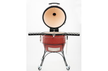 Image of Kamado Joe Classic II 18 inch Charcoal Grill, Ceramic, Red, Medium, KJ23RHC