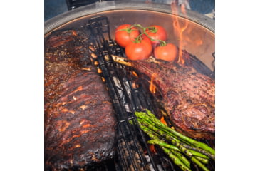 Image of Kamado Joe Classic II 18 inch Charcoal Grill, Ceramic, Red, Medium, KJ23RHC