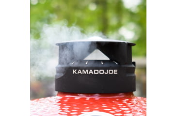 Image of Kamado Joe Classic II 18 inch Charcoal Grill, Ceramic, Red, Medium, KJ23RHC