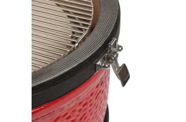 Image of Kamado Joe Classic II 18 inch Charcoal Grill, Ceramic, Red, Medium, KJ23RHC