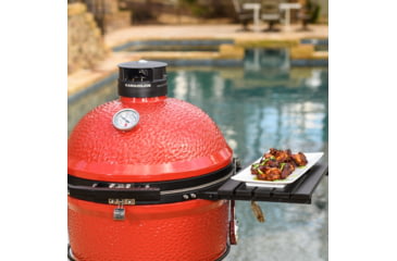 Image of Kamado Joe Classic II 18 inch Charcoal Grill, Ceramic, Red, Medium, KJ23RHC