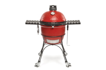 Image of Kamado Joe Classic II 18 inch Charcoal Grill, Ceramic, Red, Medium, KJ23RHC