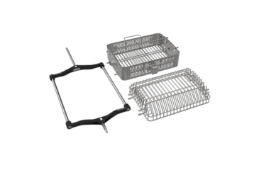 Image of Kamado Joe Kamado Joe JoeTisserie Basket Kit, fits Big Joe &amp; Classic Joe, Silver, KJ15172022