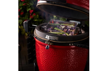 Image of Kamado Joe Kamado Joe JoeTisserie Basket Kit, fits Big Joe &amp; Classic Joe, Silver, KJ15172022
