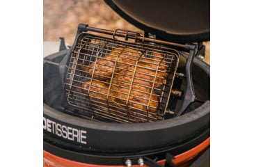 Image of Kamado Joe Kamado Joe JoeTisserie Basket Kit, fits Big Joe &amp; Classic Joe, Silver, KJ15172022