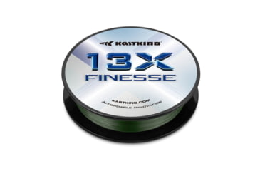 Image of Kast King 13X Finesse Braided Fishing Line, Moss Green, 15 lb/150 yd, KKLIBRDKP13XF150YMG1