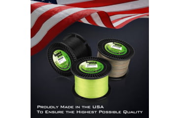 Image of Kast King Hammer Braided Fishing Line, Black, 40 lb/150 yd, KKLIBRDHM150YBK40