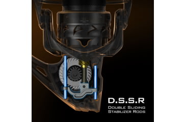 Image of Kast King Kestrel 1000 SFS Carbon Body Spinning Reel, 6.2:1, 4.6oz, KKRLSPNKSSFS10GS