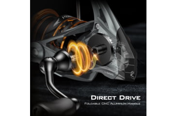 Image of Kast King Kestrel 1000 SFS Carbon Body Spinning Reel, 6.2:1, 4.6oz, KKRLSPNKSSFS10GS