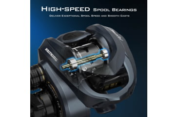 Image of Kast King Kestrel Elite Magnesium Frame BFS Finesse Baitcasting Reel, Right, KKRLCSTKSEBFS84RSCG