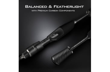 Image of Kast King Kestrel Finesse Fishing Rod, Spinning 52 / Fast-Feather Light-2pcs, KKRDSPNKS52FLSF2