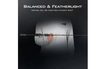 Image of Kast King Kestrel Finesse Fishing Rod, Spinning 52 / Fast-Feather Light-2pcs, KKRDSPNKS52FLSF2