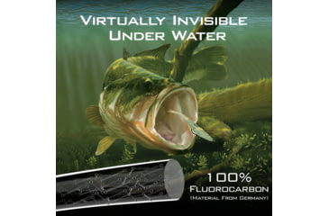 Image of Kast King Kovert Fluorocarbon Fishing Line, Clear, 10 lb/200 yd, KKLIFLOKO200YCL10