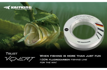 Image of Kast King Kovert Fluorocarbon Fishing Line, Clear, 10 lb/200 yd, KKLIFLOKO200YCL10