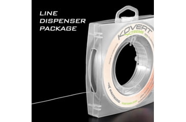 Image of Kast King Kovert Xtreme Fluorocarbon Fishing Line, Clear, 4 lb/200 yd, KKLIFLOKX200YCL4